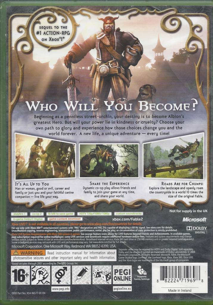 fable 2 digital code