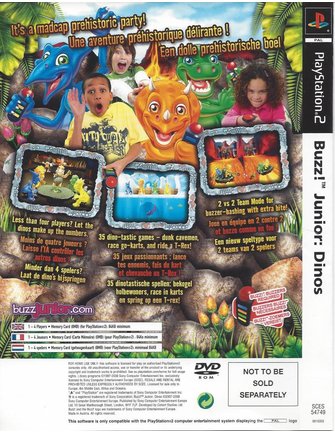 BUZZ JUNIOR DINOS - DINO DEN voor Playstation 2 PS2