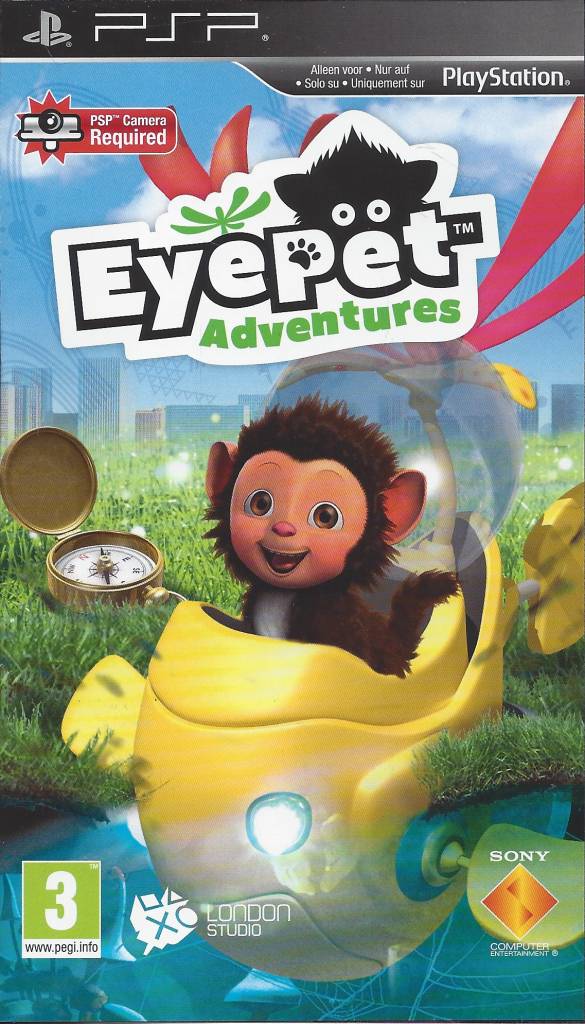 Eyepet Adventures For Playstation Portable Psp Passion For Games Webshop Passion For Games