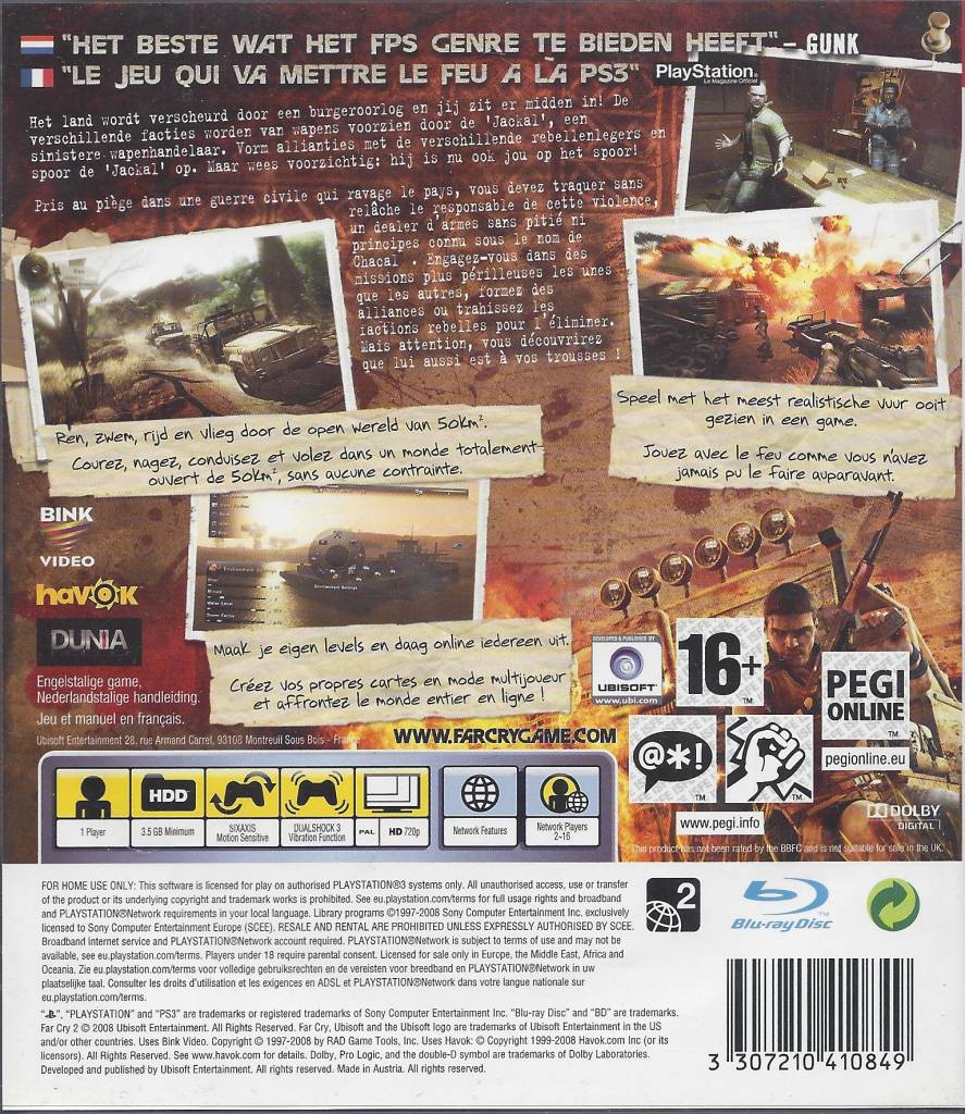 far cry 2 psn