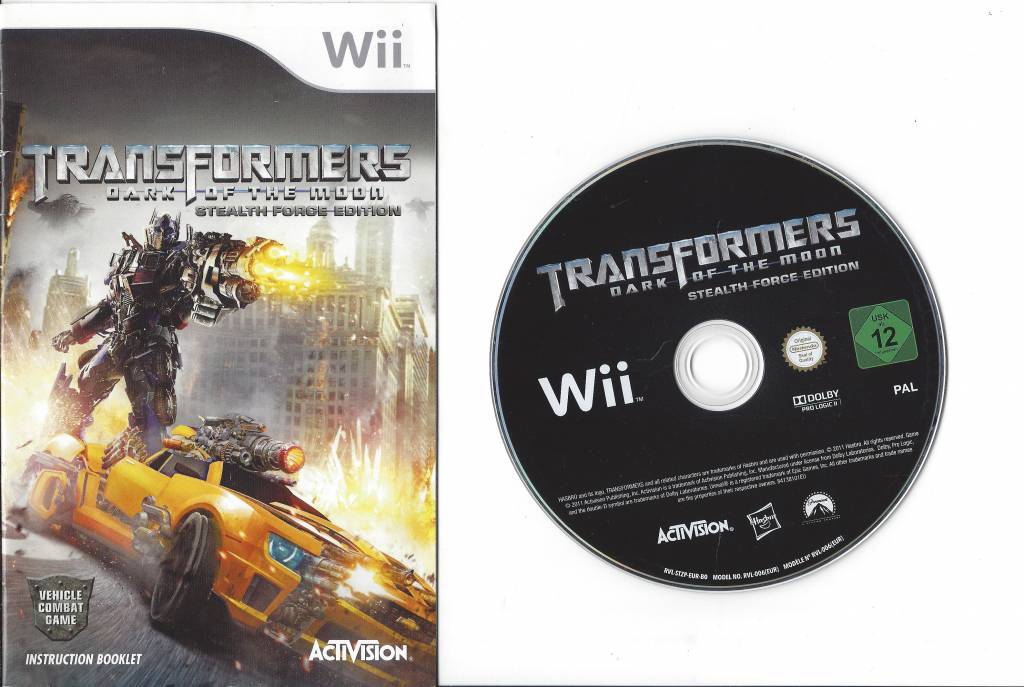 transformers dark of the moon stealth force edition wii