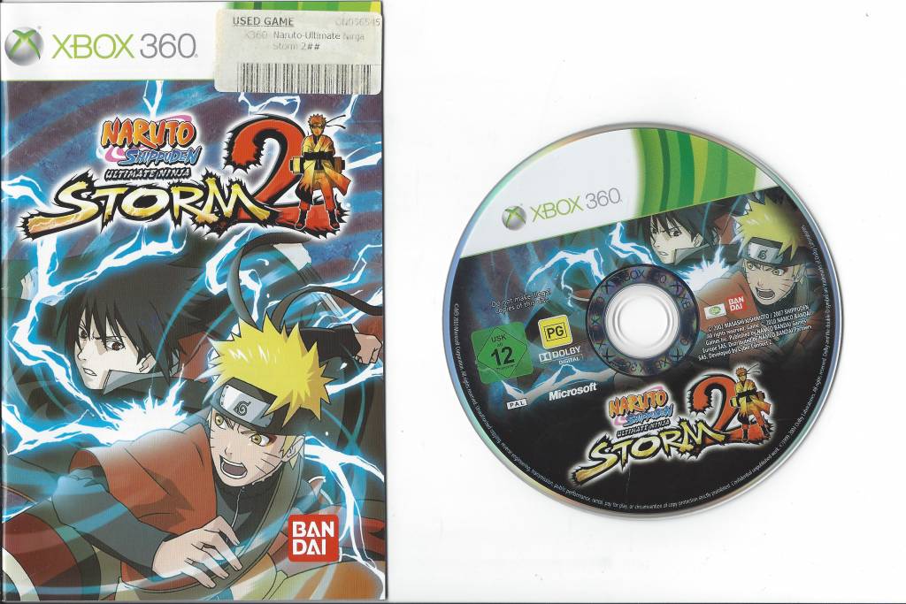 Naruto Shippuden Ultimate Ninja Storm 2 Xbox 360 Pal Cib Passion For Games