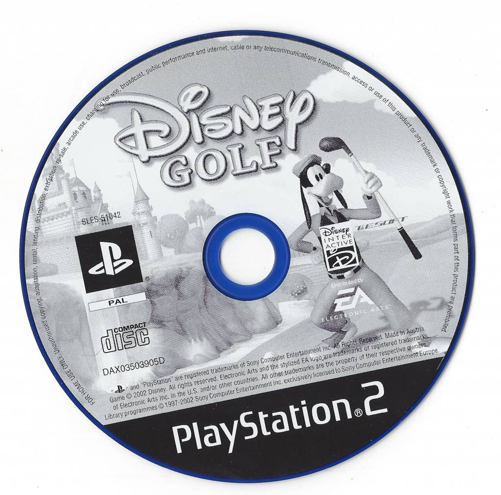 disney golf ps2