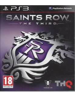 SAINTS ROW THE THIRD voor Playstation 3