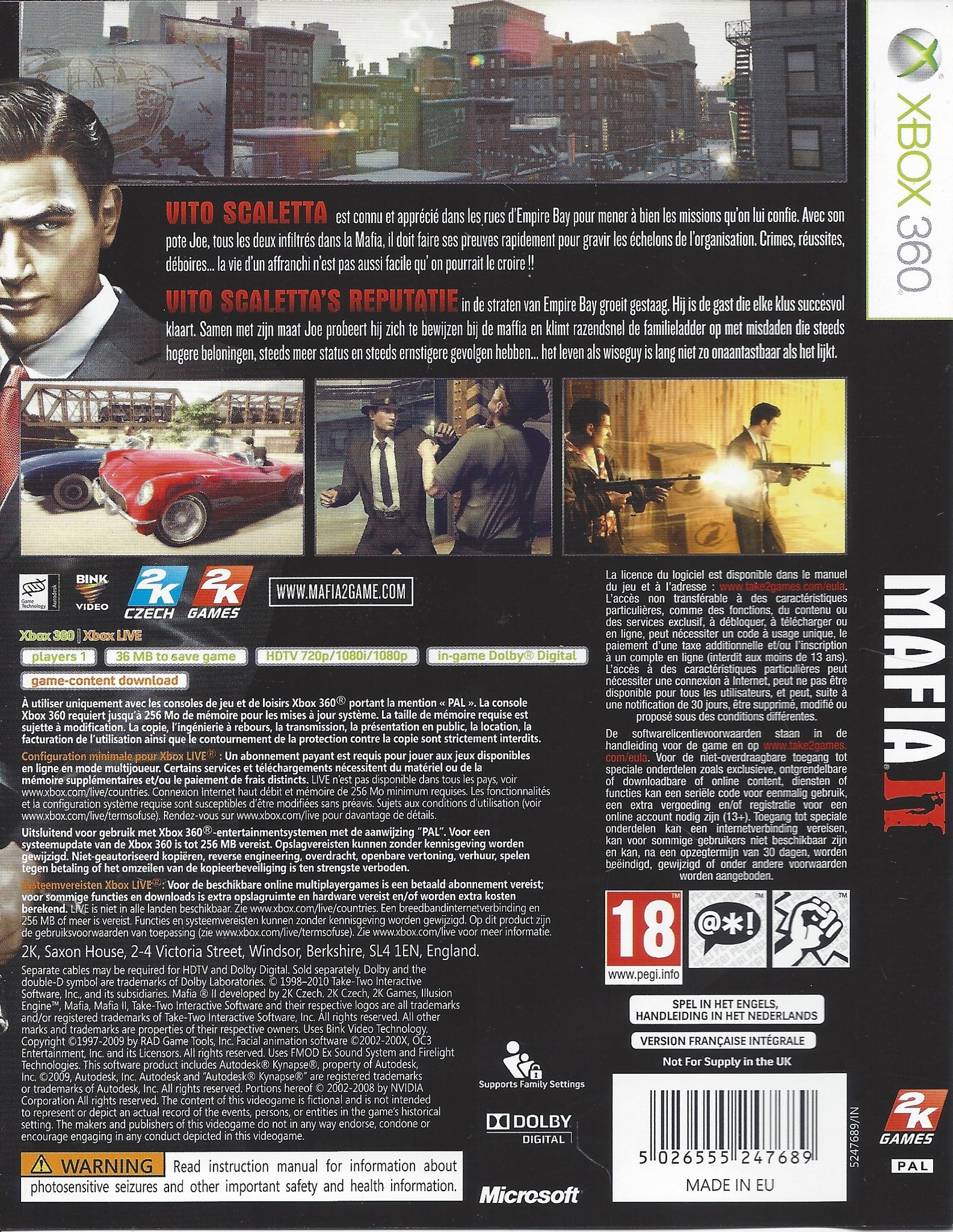 mafia 1 xbox 360