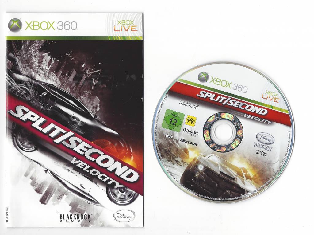 Split Second Velocity For Xbox 360 Worldwide Shipping Fast Dispatch Passion For Games