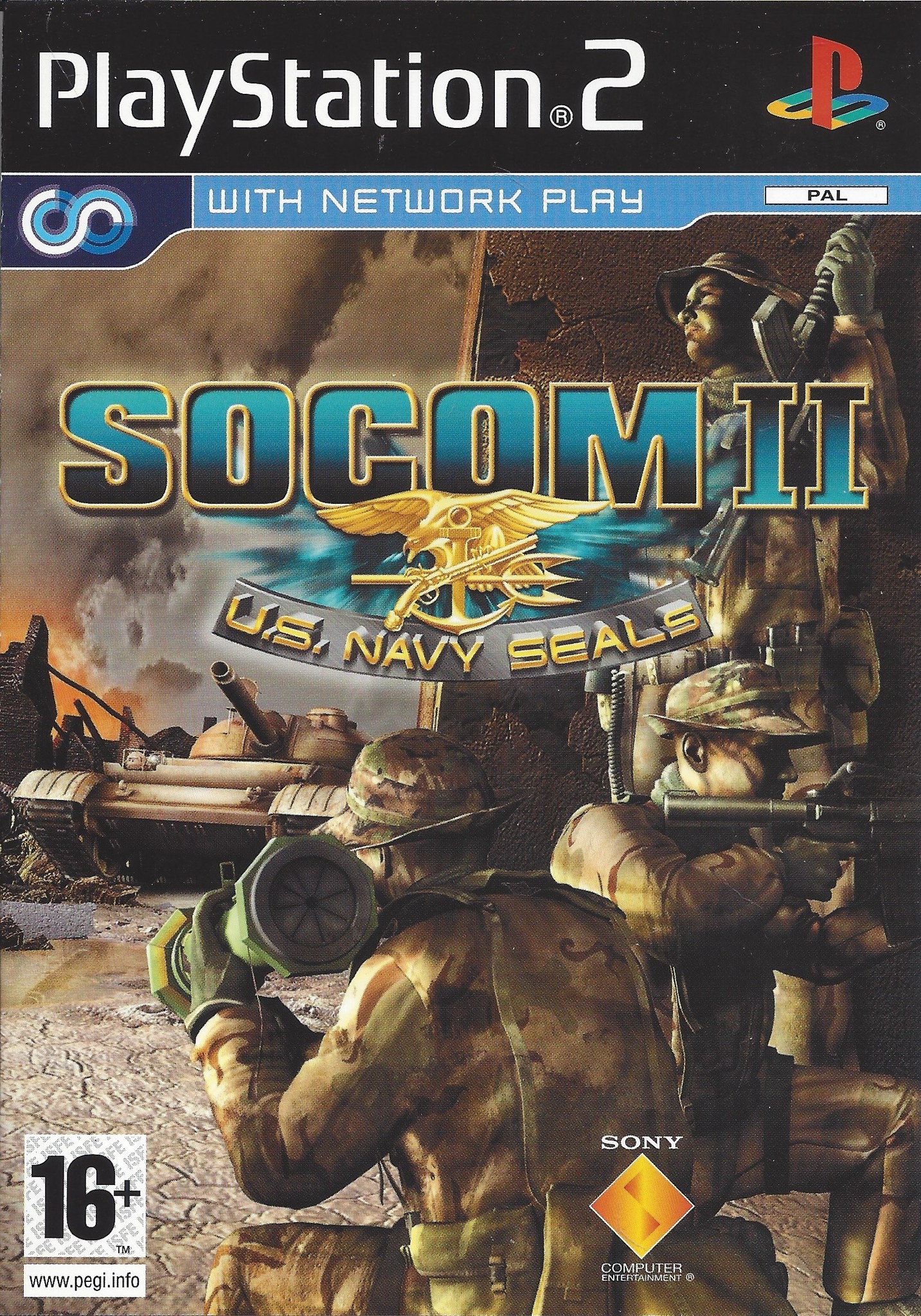 Socom Ii Us Navy Seals For Playstation 2 Including Box And Manual Passion For Games