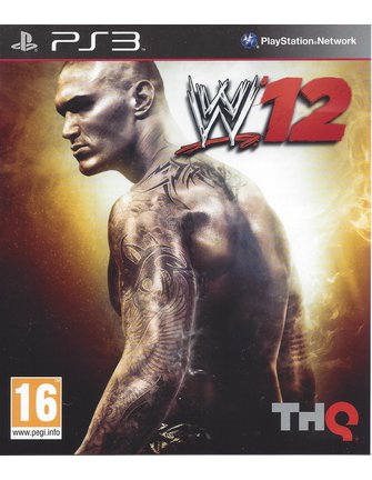 WWE 12 for Playstation 3 PS3