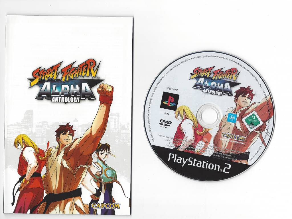 Street Fighter Alpha Anthology For Playstation 2 Ps2 Passion For Games