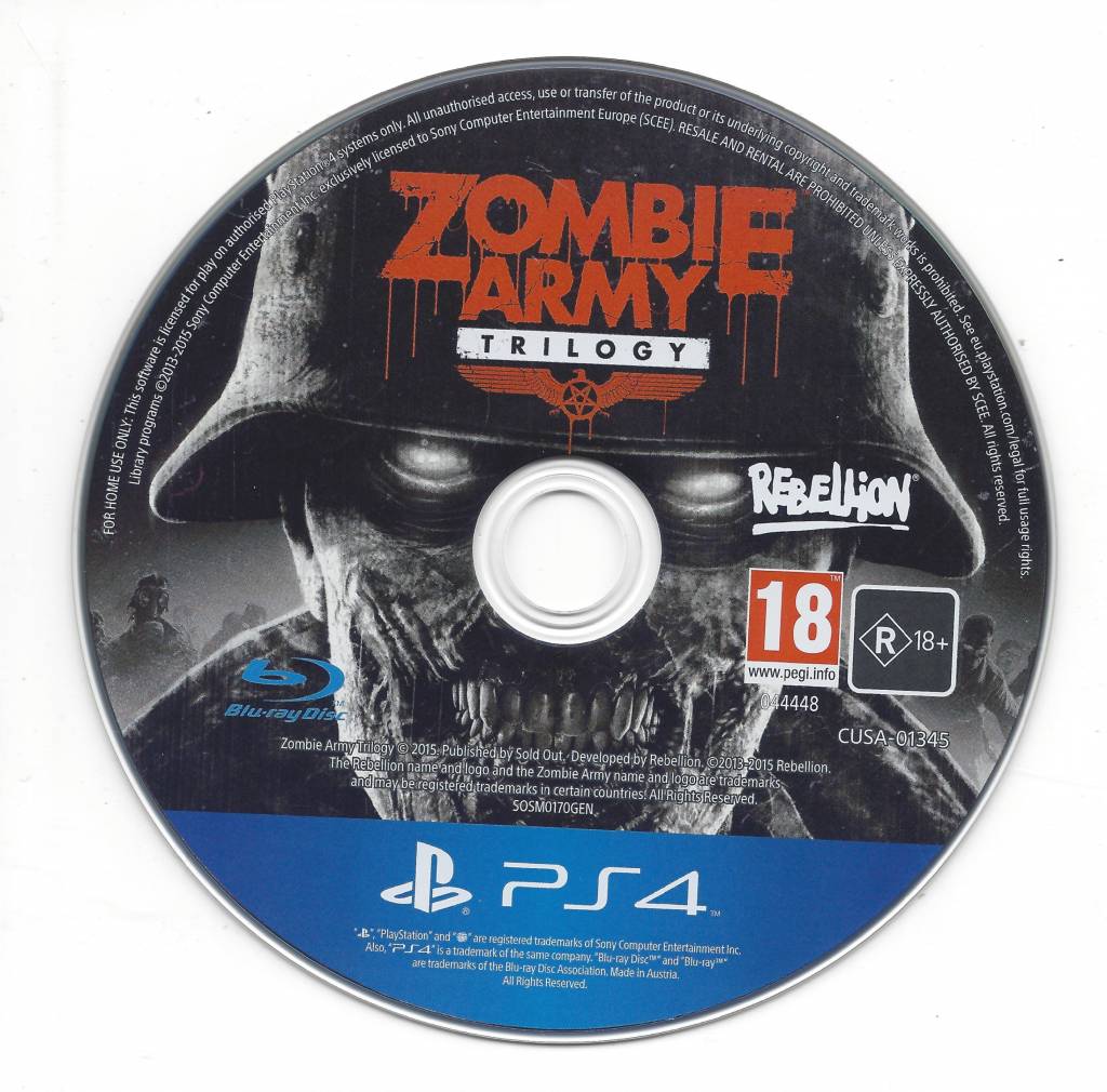 Zombie Army Trilogy For Playstation 4 Ps4 Worldwide Shipping Fast Dispatch Passion For Games