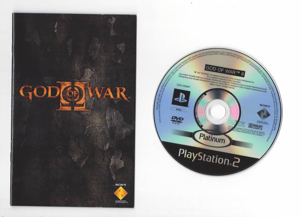 god of war 1 ps2 cd