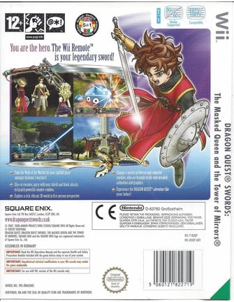 DRAGON QUEST SWORDS - THE MASKED QUEEN AND THE TOWER OF MIRRORS voor Nintendo Wii