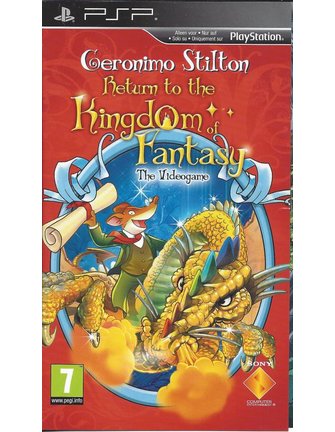 GERONIMO STILTON RETURN TO THE KINGDOM OF FANTASY voor PSP