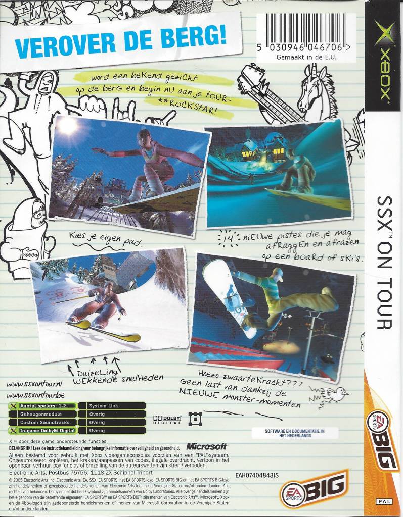 ssx on tour xbox 360