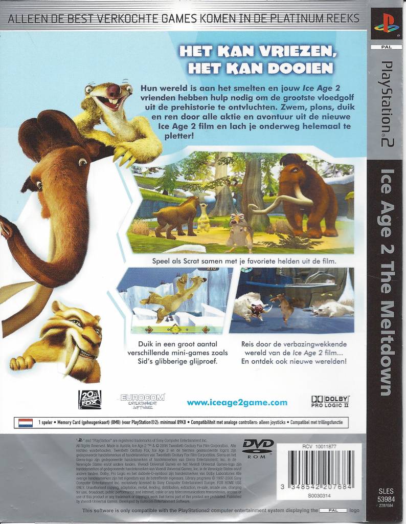 ice age 2 playstation 2