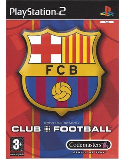 FC BARCELONA CLUB FOOTBALL 2003/04 SEASON voor Playstation 2 PS2