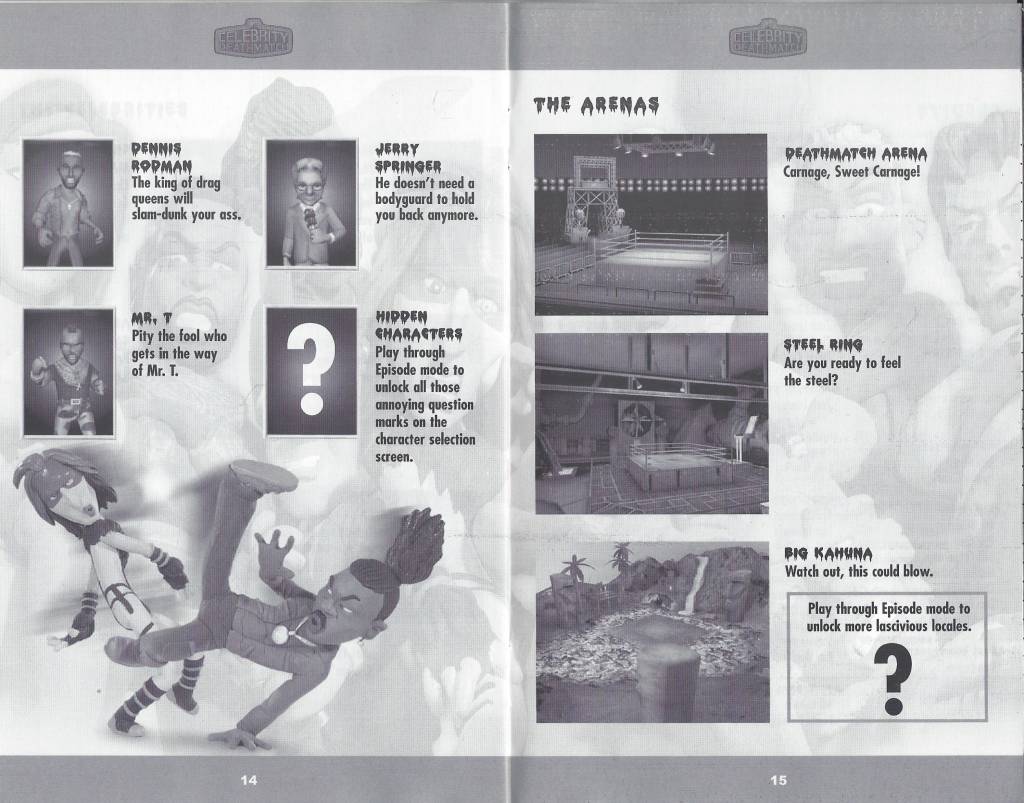 Celebrity Deathmatch Game Psp