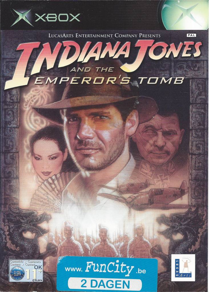 indiana jones and the emperors tomb xbox 360 controller