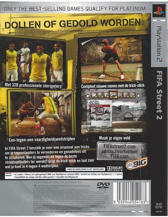 FIFA STREET 2 voor Playstation 2 PS2