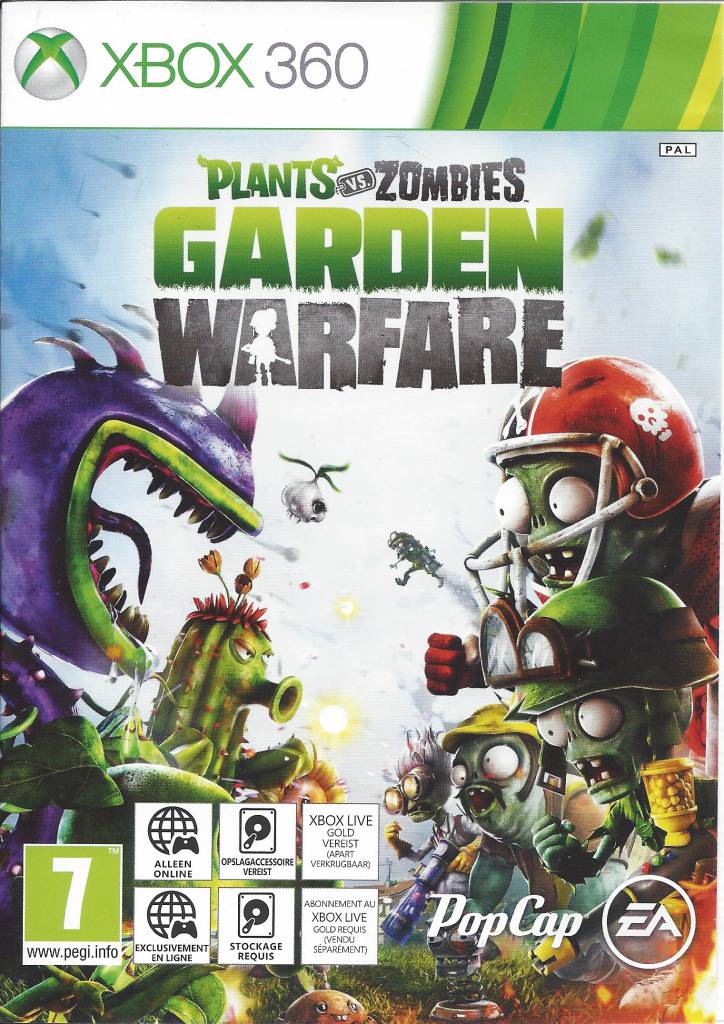 Plants Vs Zombies Garden Warfare Fur Xbox 360 Passion For Games