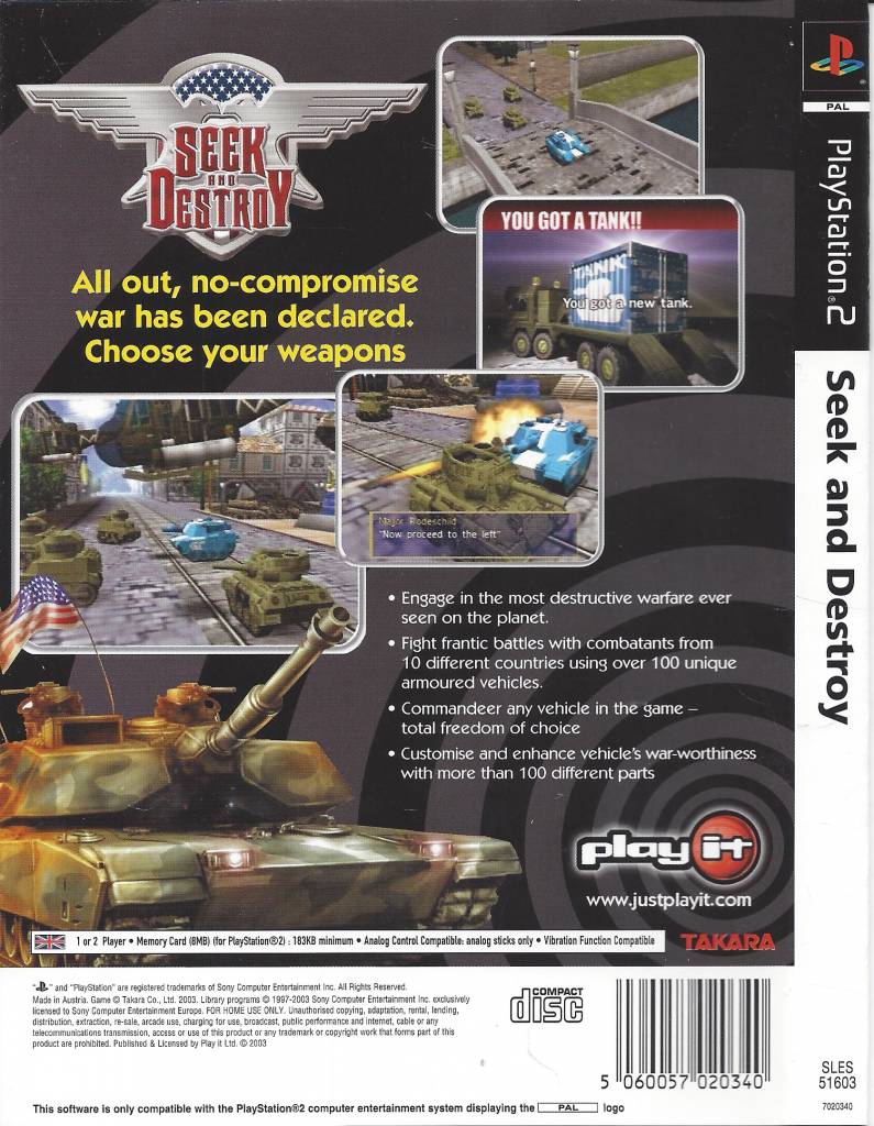bounthunter seek and destroy ps2