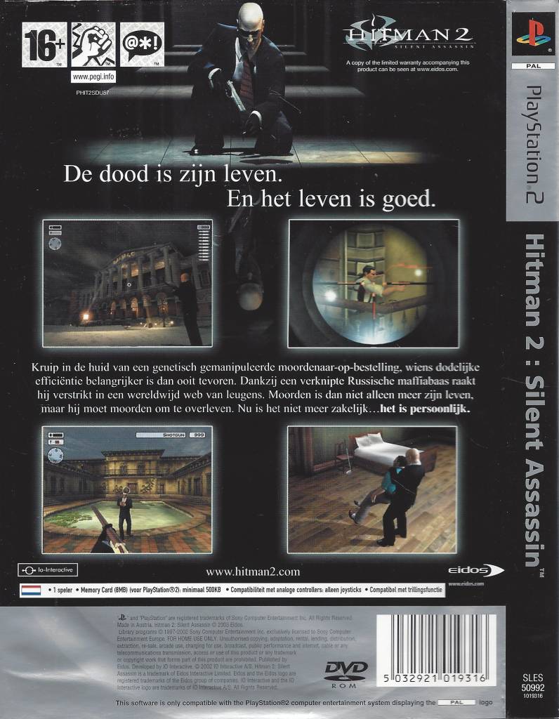 hitman 2 ps2