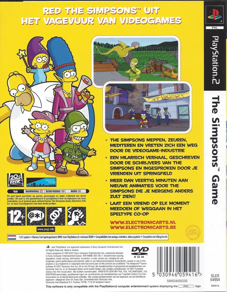 playstation 4 simpsons game
