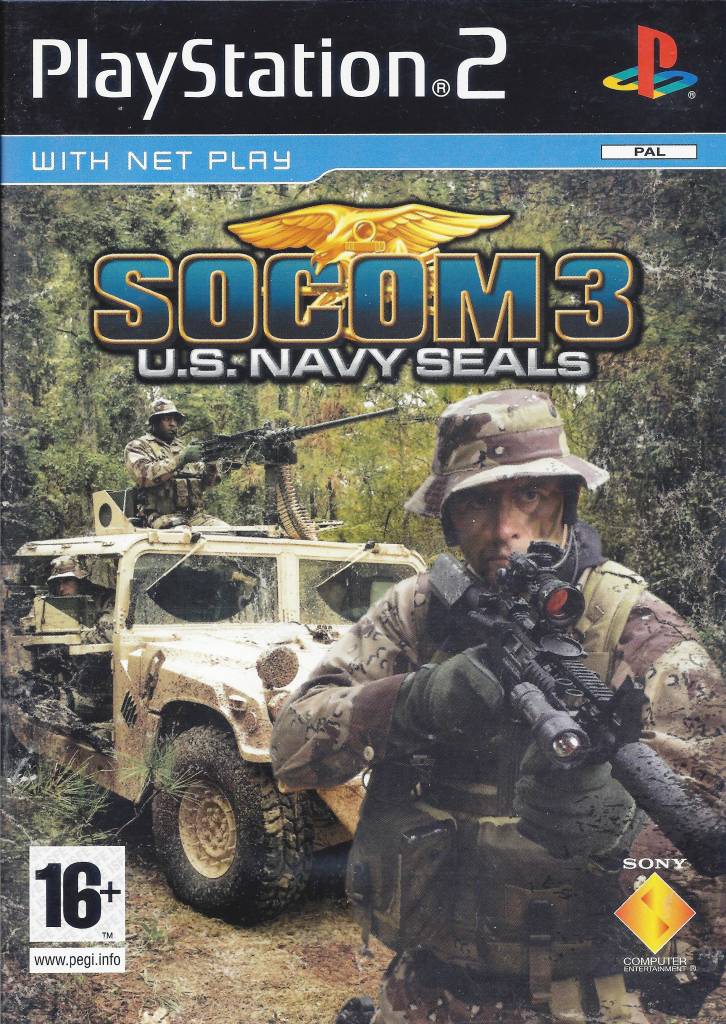 Socom 3 Us Navy Seals For Playstation 2 Including Box And Manual Passion For Games