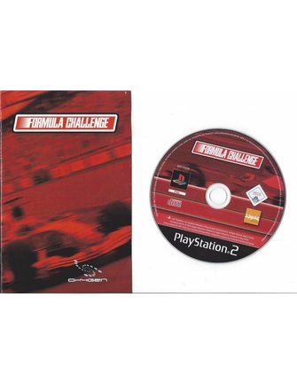 FORMULA CHALLENGE voor Playstation 2 PS - manual in EN FR