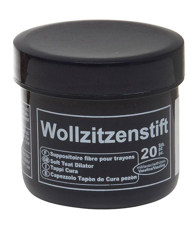 Wollzitzenstifte mit Salbe