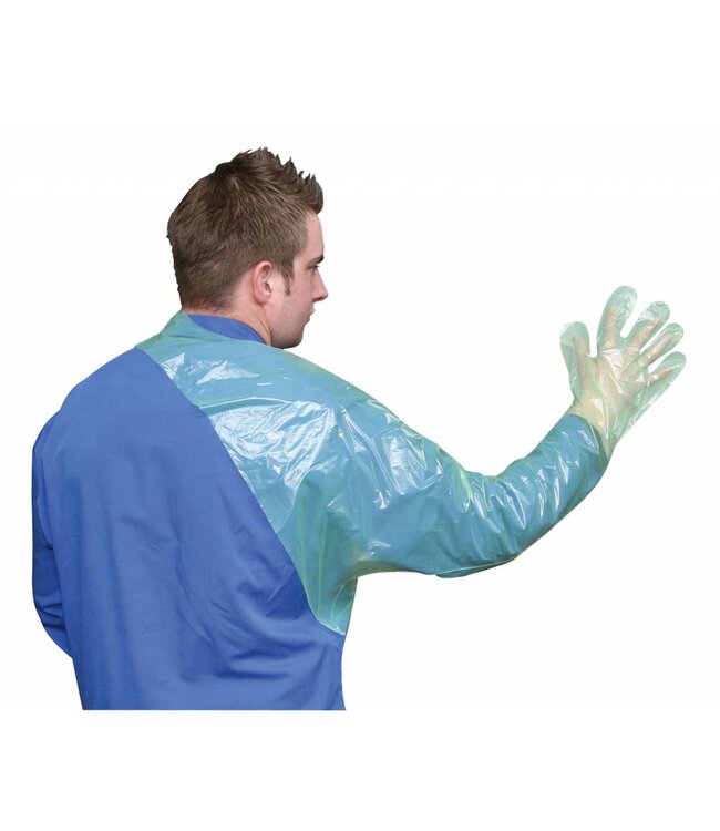 Veterinär-Einmalhandschuh VETtop mit Schulterschutz