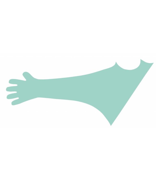 Veterinär-Einmalhandschuh VETtop mit Schulterschutz