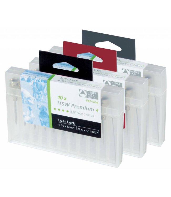 HSW-PREMIUM® Kanüle mit Luer-Lock Ansatz