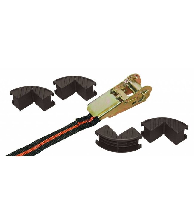 Aktions-Zurrgurt mit 4 Kantenschutz