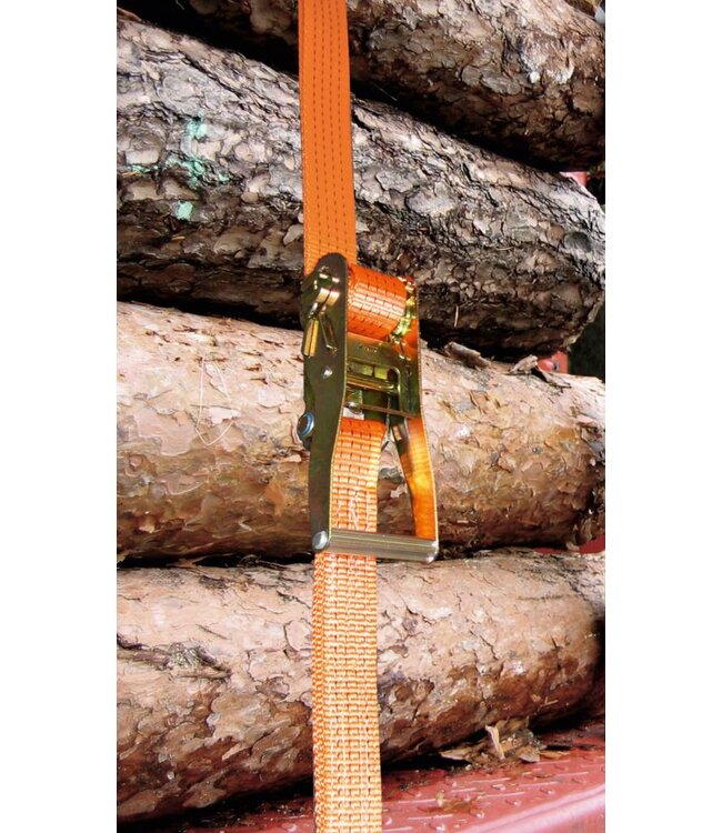 Ratschen-Zurrgurt mit Klauenhaken