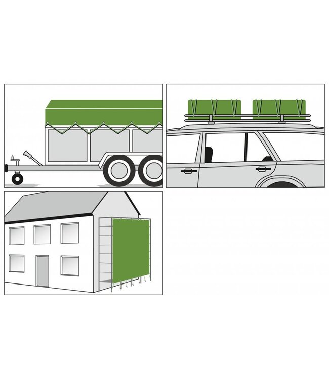 Gewebe-Abdeckplane PolyGuard 210 g/m²