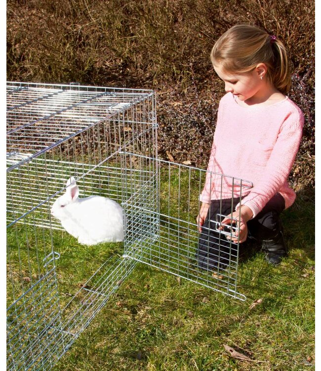 Jungtier-Freilaufgehege mit Ausbruchsperre