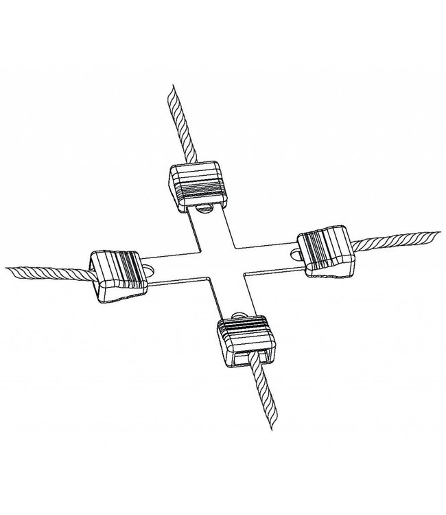Litzen-Kreuzverbinder Litzclip®