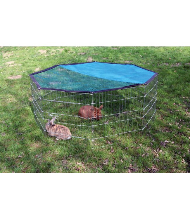 Freilaufgehege 8-eckig