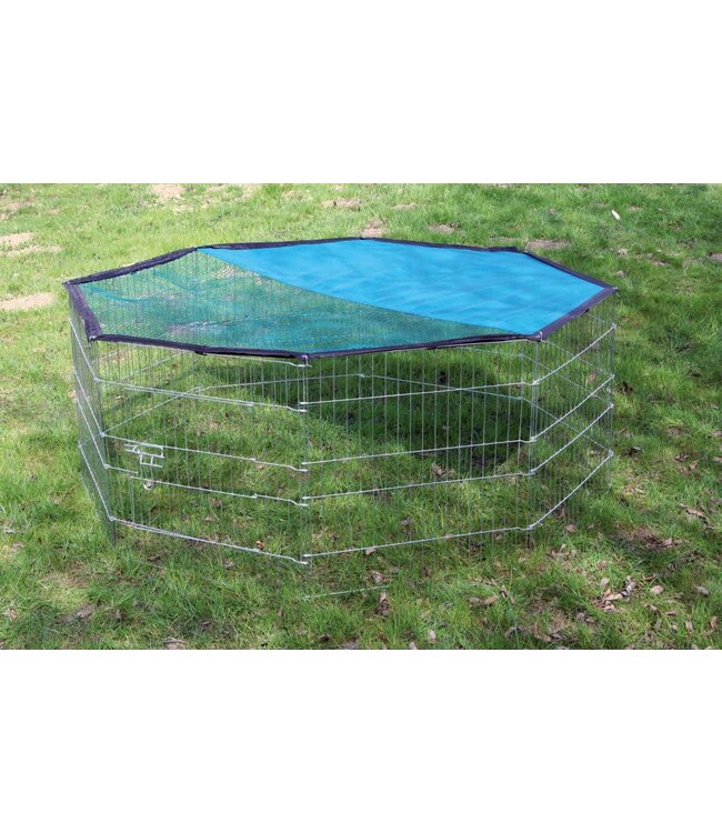 Freilaufgehege 8-eckig