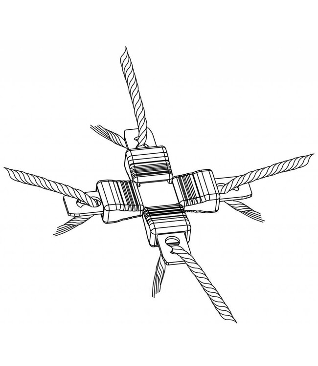 Litzen-Kreuzverbinder Litzclip®