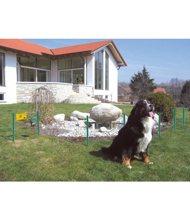 Euroguard Litze grün/transparent, 100m,