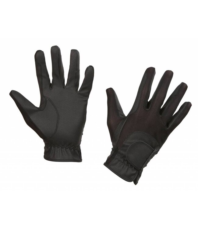 Summer Tech-Handschuhe, schwarz Nubukoptik, Gr. XS