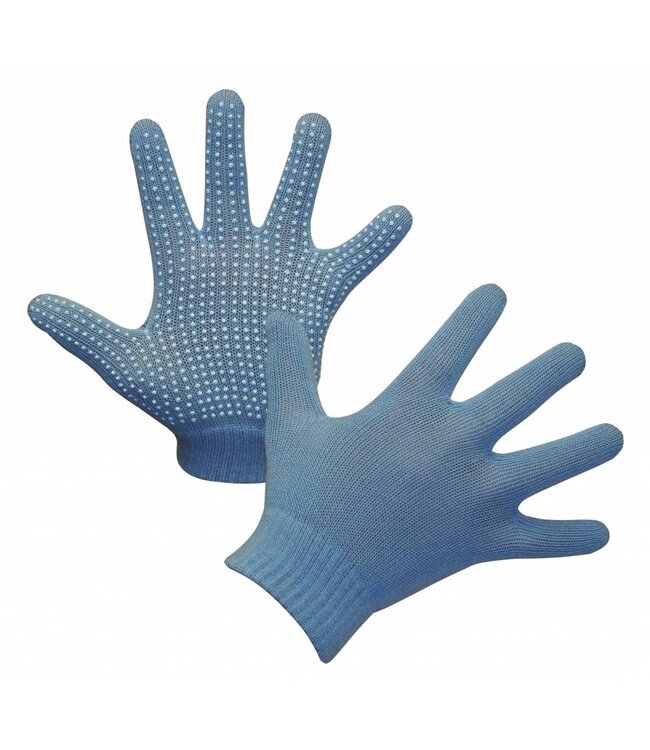 Reithandschuh Magic Grippy hellblau