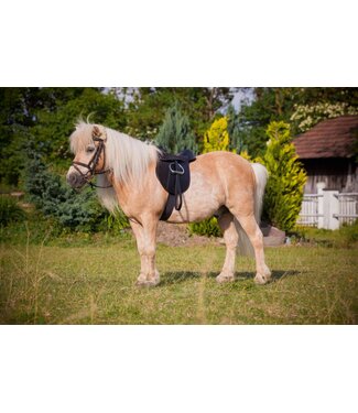 Sattelset Economy Pony schwarz