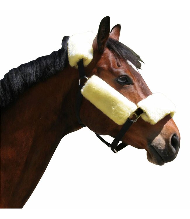 Lammfell Nasen-, Backen und Genickschutz