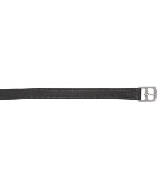 Steigbügelriemen Soft deLuxe Leder schwarz, 150cm/25mm