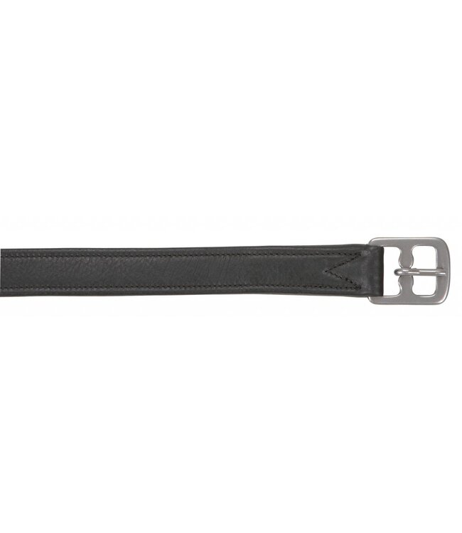 Steigbügelriemen Soft deLuxe Leder schwarz, 150cm/25mm