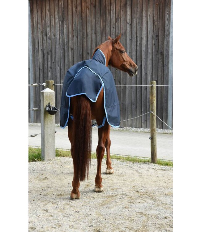 RugBe Outdoord. Protect 155cm HighNeck marineblau/hellblau