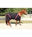 RugBe Fleecedecke  Classic 125 schwarz, strawberry eingefasst